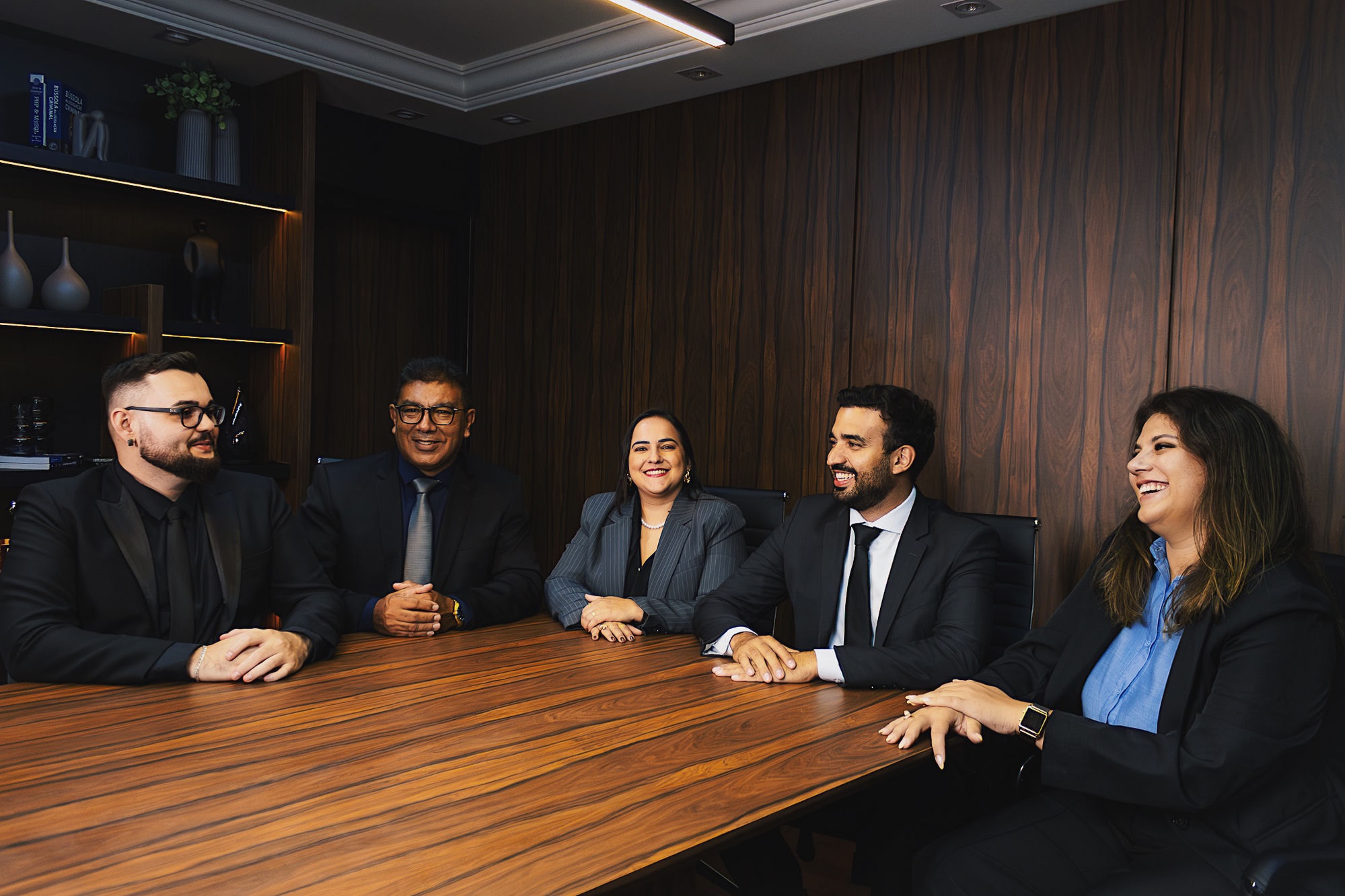 Equipe Petroceli reunida